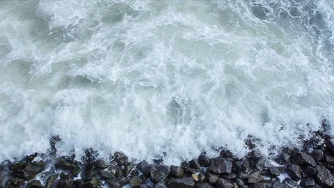 Sea storm Stock Footage 88521294