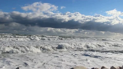 Sea Storm Stock Footage 139678928