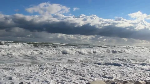 Sea Storm Stock Footage 139678930