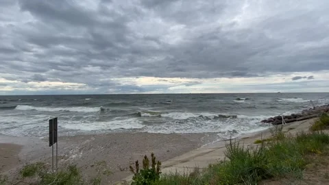 Sea storm Stock Footage 148323217