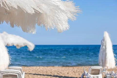 Sea summer background Stock Photos