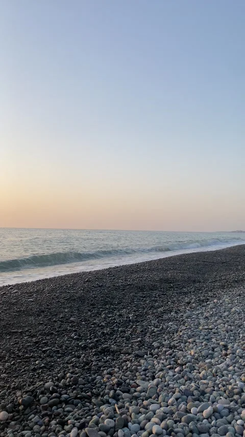 Sea summer sunset Stock Footage 198529267