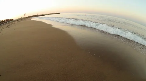 Sea sunrise Stock Footage 1086447