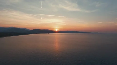 Sea sunrise Stock Footage 68006984
