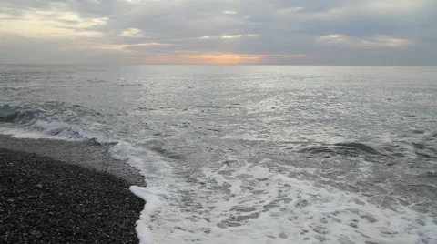 Sea sunset 05 Stock Footage 1012833