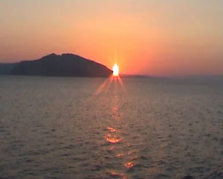 Sea sunset 2 Stock Footage 21332277