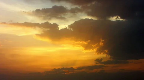 Sea sunset 8 Stock Footage 748349