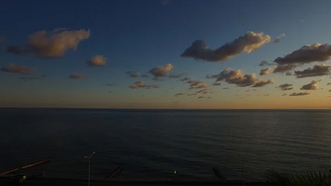 Sea sunset background Vídeo Stock 116598029