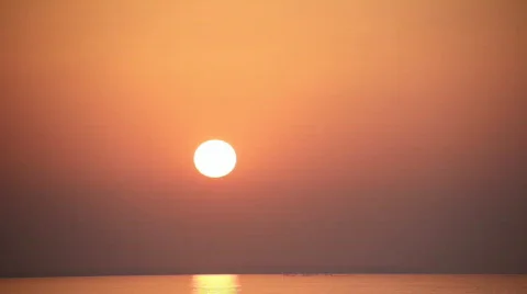 Sea sunset Stock Footage 874503