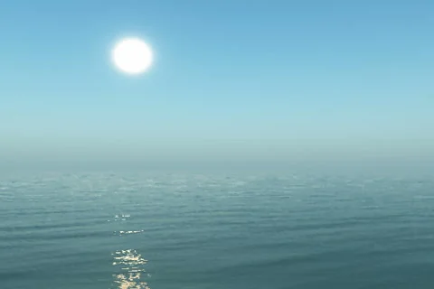 Sea sunset Stock Footage 912237