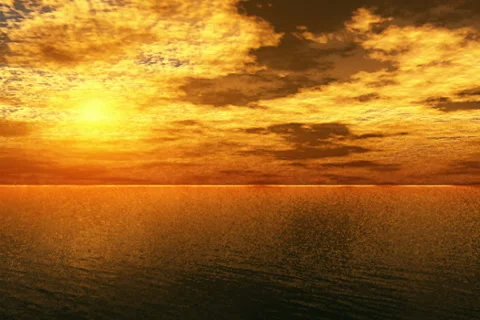 Sea sunset Stock Footage 936187