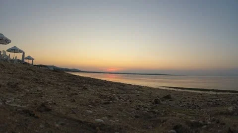 Sea sunset Stock Footage 11148317