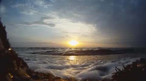 Sea sunset 動画素材 11407728