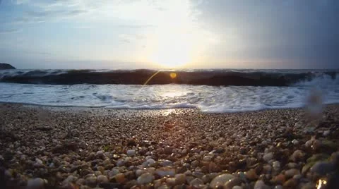 Sea sunset Stock-Footage 11407740