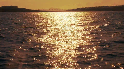 Sea sunset Stock Footage 23990268