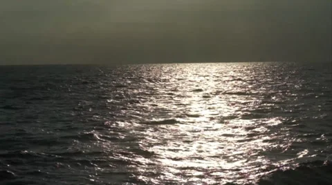 Sea at sunset. Stock Footage 37276528