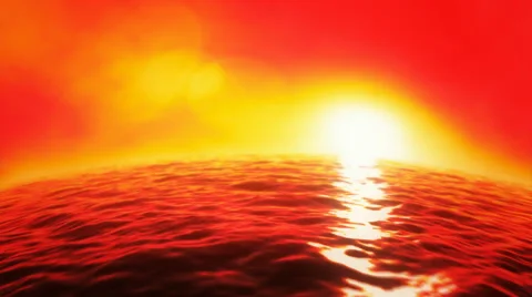 Sea sunset Stock-Footage 52054650
