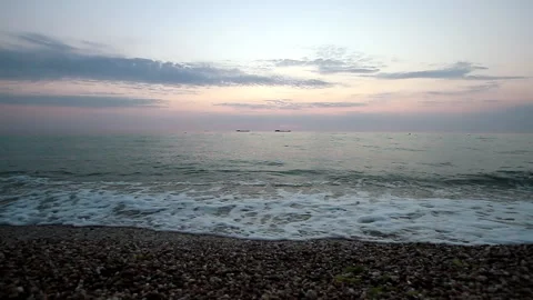 Sea Sunset Stock Footage 100664080