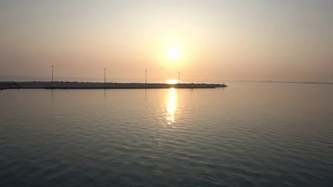 Sea   Sunset Stock Footage 114622269