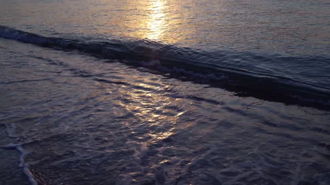 Sea at sunset 動画素材 145122278