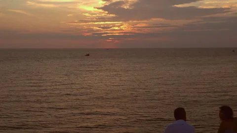 Sea- Sunset Stock-Footage 246930490