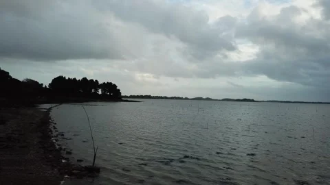 Sea at sunset 動画素材 284031574