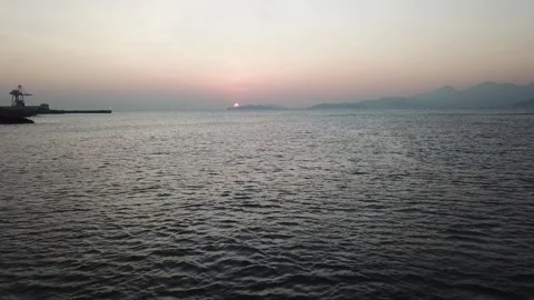 Sea sunset Stock Footage 299949386
