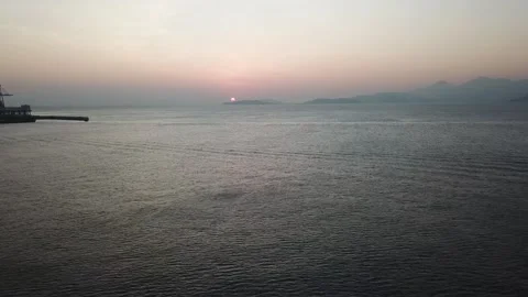 Sea sunset Stock Footage 299949388