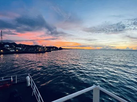 Sea sunset Фото