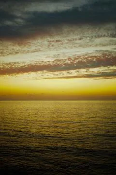 Sea Sunset Stock Photos