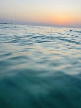 Sea sunset Foto stock