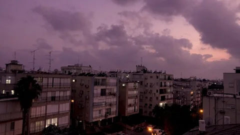 Sea , sunset sky, red sky, evening sky 库存影片 124683018