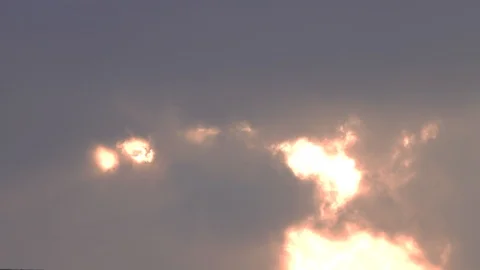 Sea , sunset sky, red sky, evening sky 库存影片 124683417