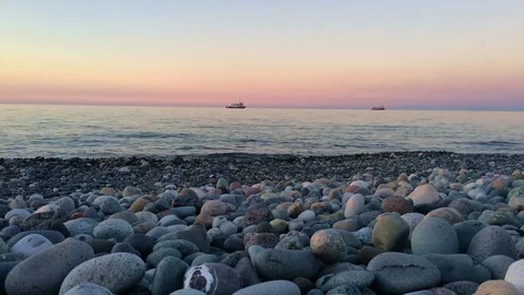 Sea Sunset Timelapse Stock Footage 76021080
