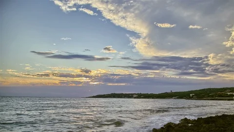 Sea Sunset Timelapse 库存影片 98502210