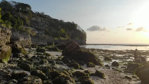 Sea sunset11 Stock Footage 96306315