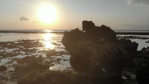 Sea sunset14 Stock Footage 96306509