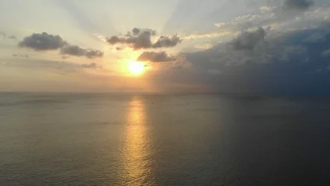 Sea sunset8 Stock Footage 96305685