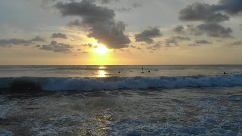 Sea sunset9 Stock Footage 96305957