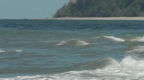 Sea surf Video stock 11053483