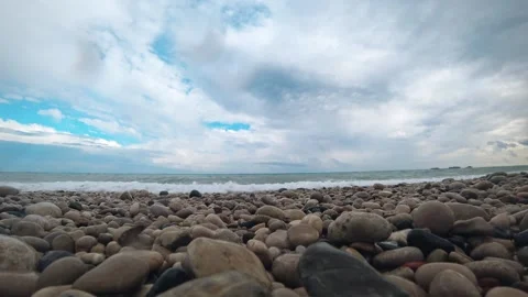 A sea surf Stock Footage 87326071