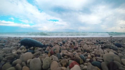 A sea surf Stock Footage 87326208