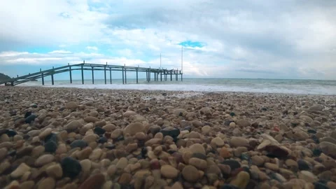 A sea surf Stock-Footage 87326428