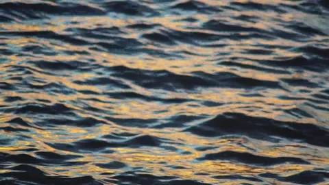Sea surf pattern surface background with lighting reflected Stock Footage 344847116