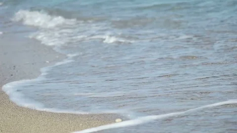 Sea surf, slow motion Video stock 81660357