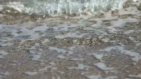 Sea surf, slow motion Video stock 81660452