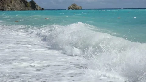 Sea surf ,slow motion Video stock 87213544