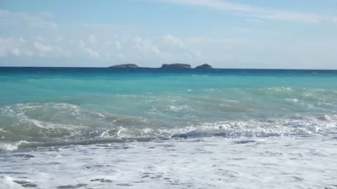 Sea surf ,slow motion Stock Footage 87214100