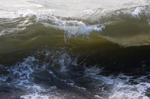 Sea surf wave Stock Photos