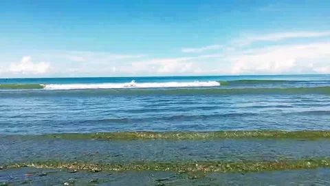 Sea surf. Waves Stock Footage 325398363